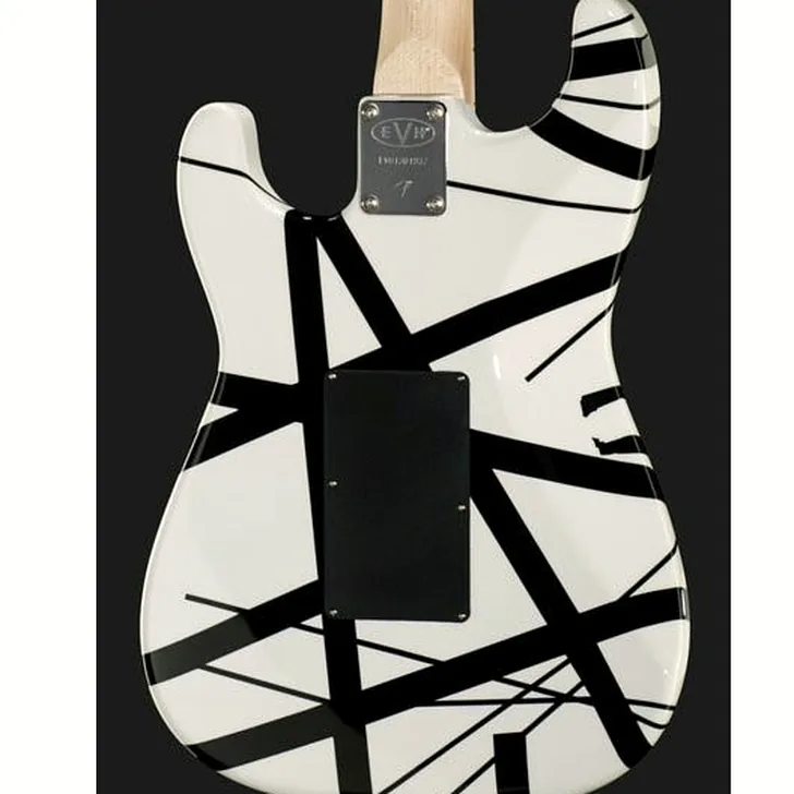 Elektrische gitaar review Evh Stripe White