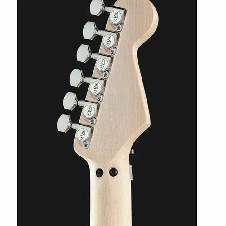 Elektrische gitaar review Evh Striped LH RBWS