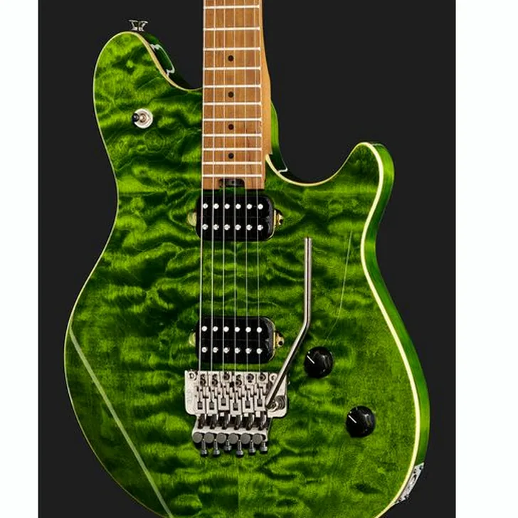 Elektrische gitaar review Evh Wolfgang WG Std QM TG