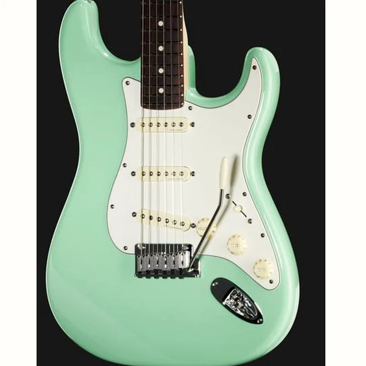 Elektrische gitaar review Fender Jeff Beck Strat SFG