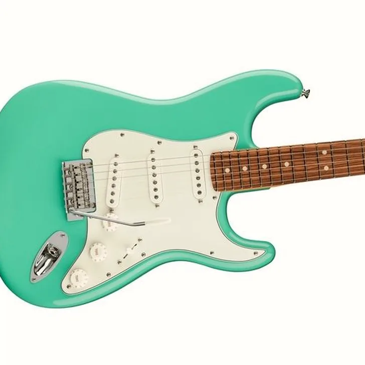 Elektrische gitaar review Fender Player Stratocaster PF SFG