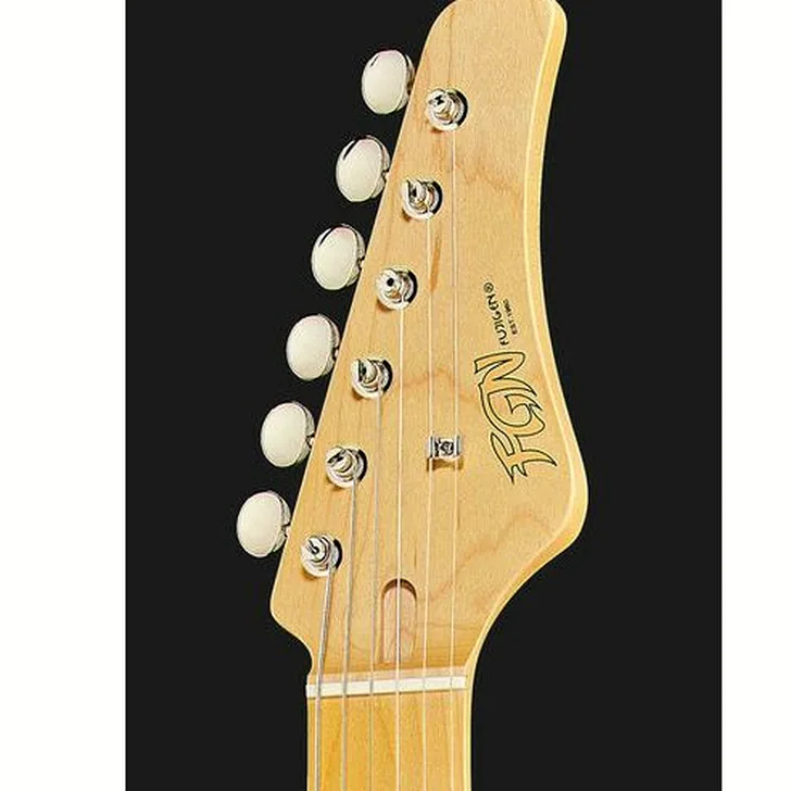 Elektrische gitaar review FGN J-Standard Iliad White Blond