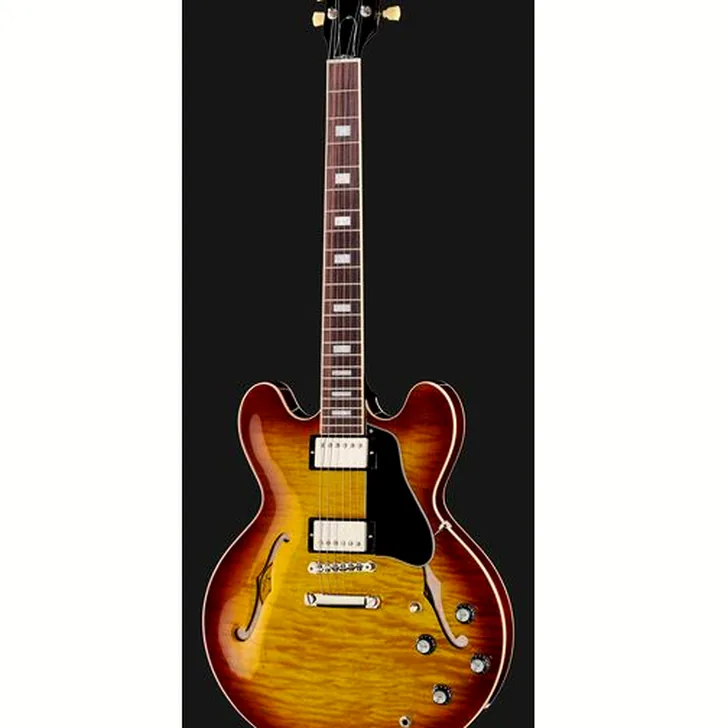 Elektrische gitaar review Gibson ES-335 Figured Iced Tea