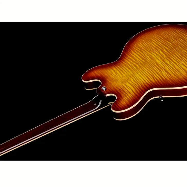 Elektrische gitaar review Gibson ES-335 Figured Iced Tea