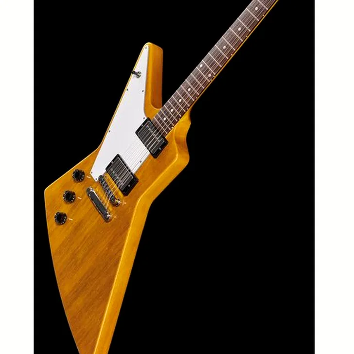 Elektrische gitaar review Gibson Explorer Antique Natural LH
