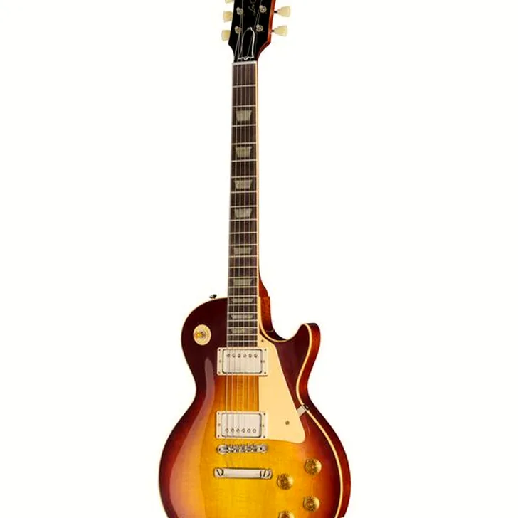 Elektrische gitaar review Gibson Les Paul 58 Bourbon Burst VOS