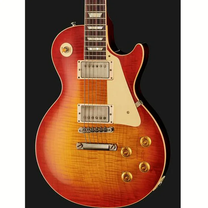 Elektrische gitaar review Gibson Les Paul 59 Washed Cherry VOS
