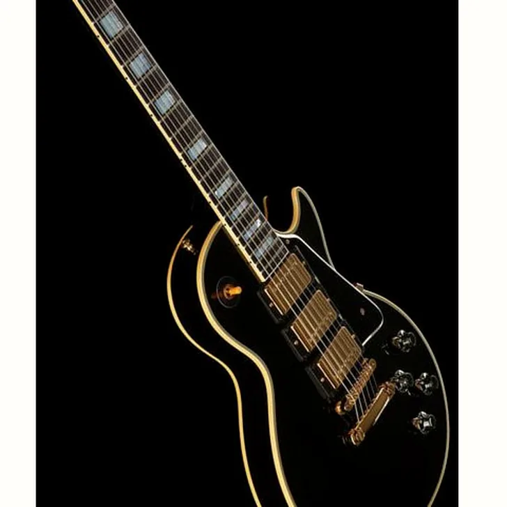 Elektrische gitaar review Gibson LP 57 Black Beauty 3PU Gloss