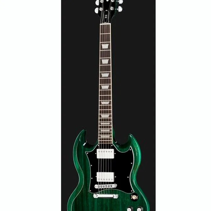 Elektrische gitaar review Gibson SG Standard Trans. Teal
