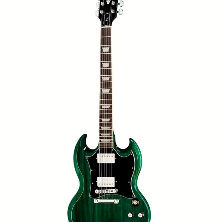 Elektrische gitaar review Gibson SG Standard Trans. Teal