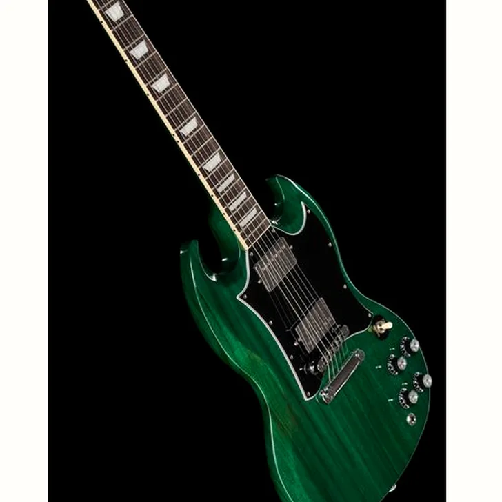 Elektrische gitaar review Gibson SG Standard Trans. Teal