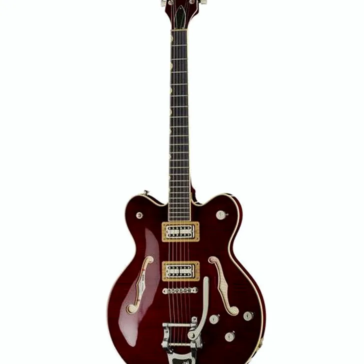 Elektrische gitaar review Gretsch G6609TFM PE Broadkaster DCDCS