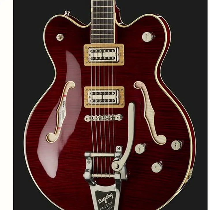 Elektrische gitaar review Gretsch G6609TFM PE Broadkaster DCDCS
