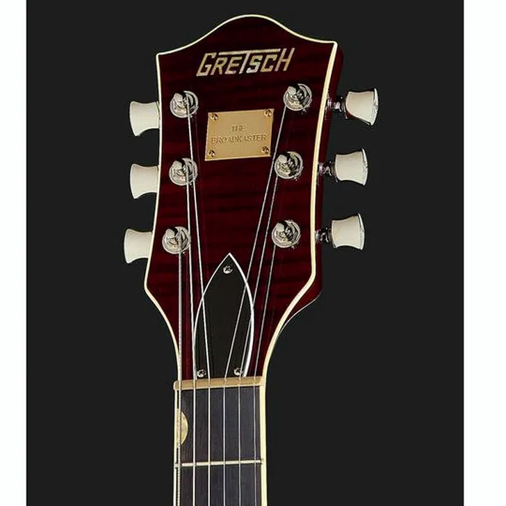 Elektrische gitaar review Gretsch G6609TFM PE Broadkaster DCDCS