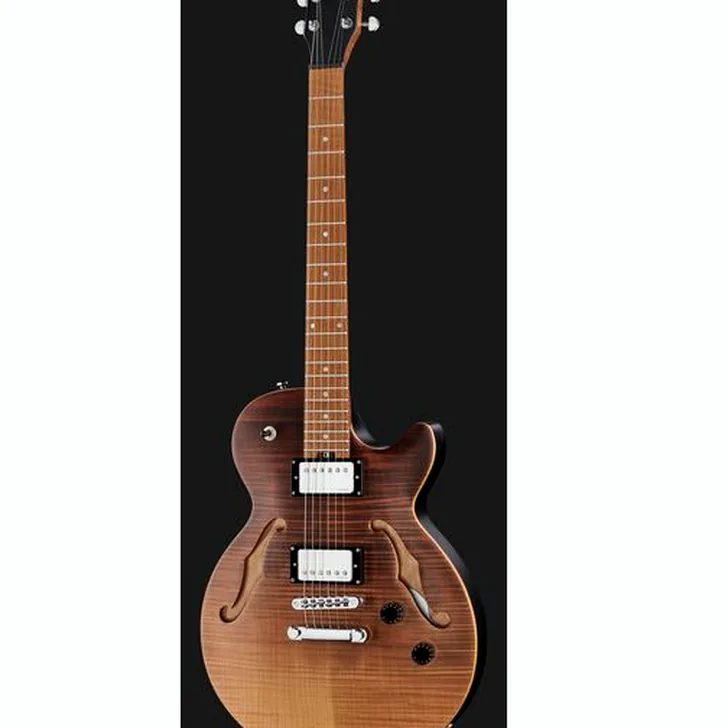 Elektrische gitaar review Harley Benton Aeolus Frost Flame