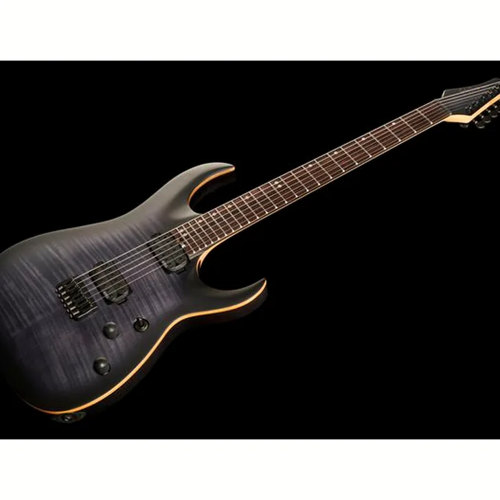 Elektrische gitaar review Harley Benton Amarok-6 BKNT Flame Burst