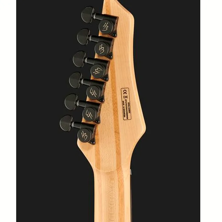 Elektrische gitaar review Harley Benton Amarok-6 BKNT Flame Burst