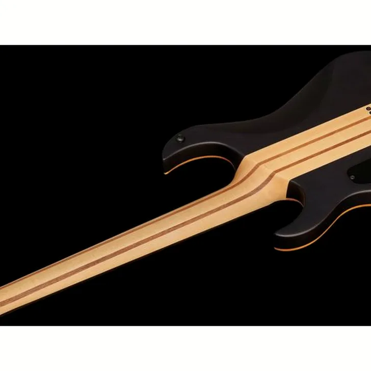 Elektrische gitaar review Harley Benton Amarok-7 BKNT Flame Burst