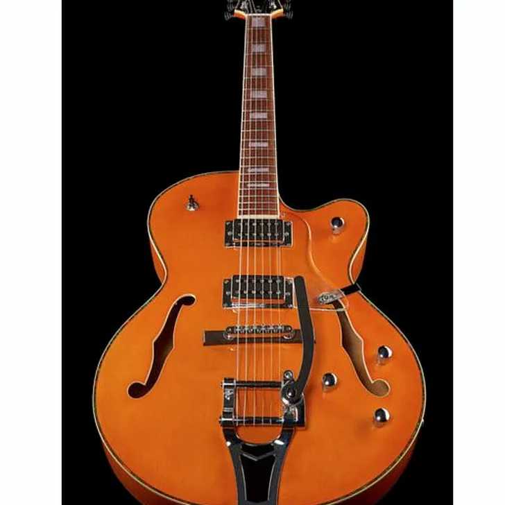Elektrische gitaar review Harley Benton BigTone Trem Vintage Orange