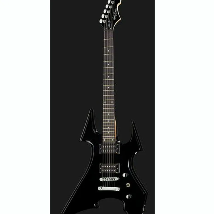 Elektrische gitaar review Harley Benton BS-20BK Rock Series
