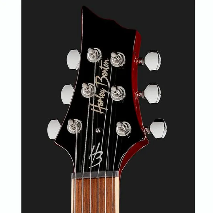 Elektrische gitaar review Harley Benton CST-24T Black Cherry Flame