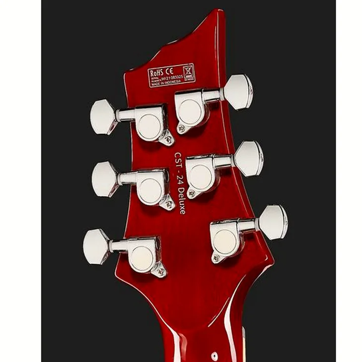 Elektrische gitaar review Harley Benton CST-24T Black Cherry Flame