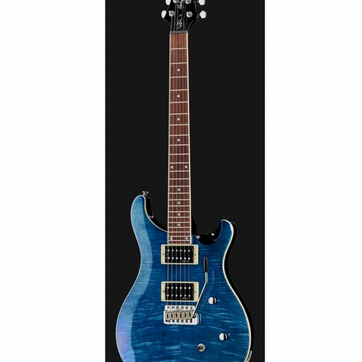 Elektrische gitaar review Harley Benton CST-24T Ocean Flame