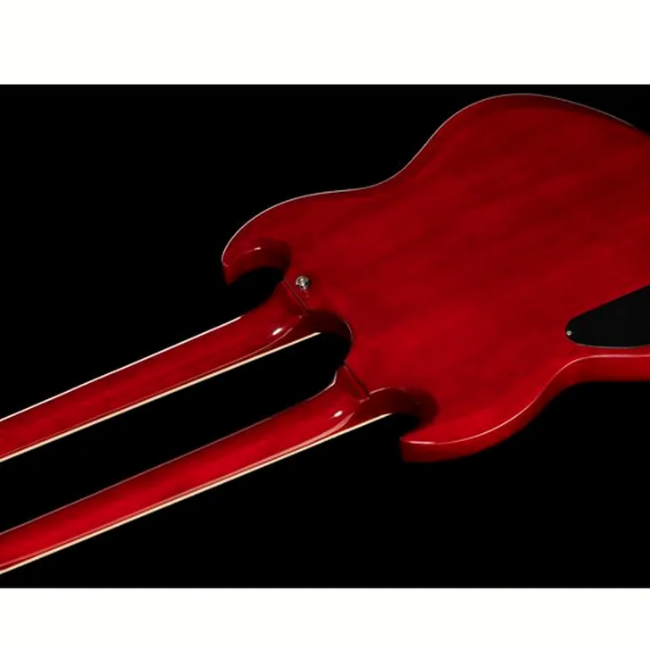 Elektrische gitaar review Harley Benton DC-Custom II 612 Cherry