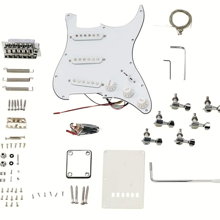 Elektrische gitaar review Harley Benton Electric Guitar Kit ST-Style