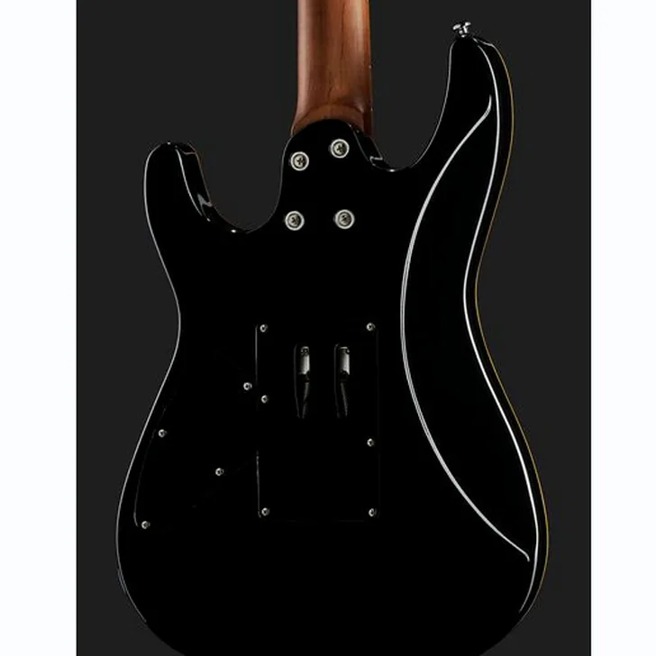 Elektrische gitaar review Harley Benton Fusion-III HH FR Roasted FBB