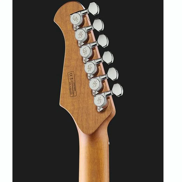 Elektrische gitaar review Harley Benton Fusion-III HH HT Roasted FBB