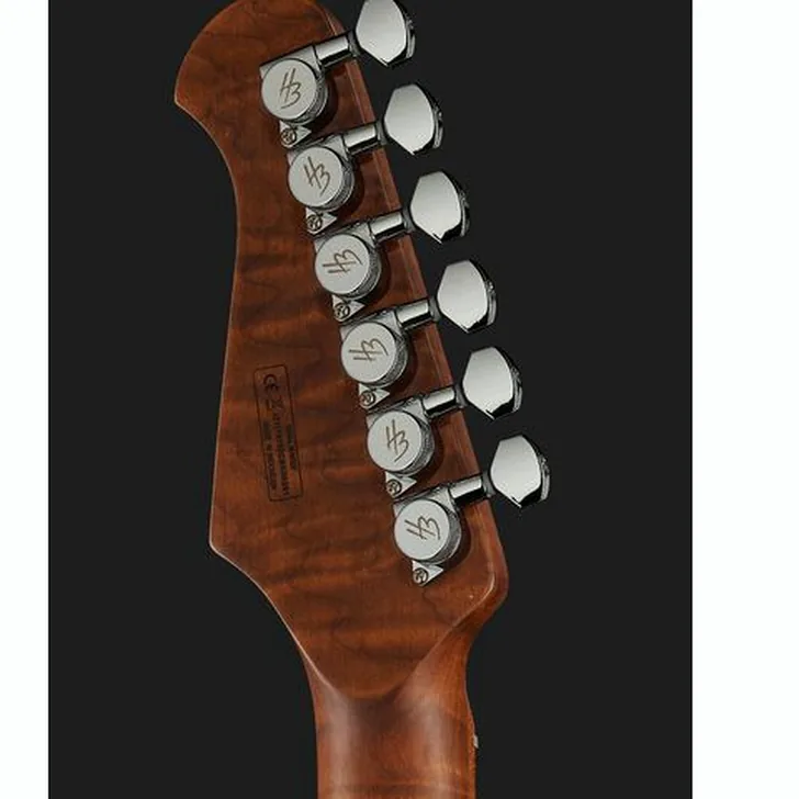Elektrische gitaar review Harley Benton Fusion-III HSH Roasted FBB