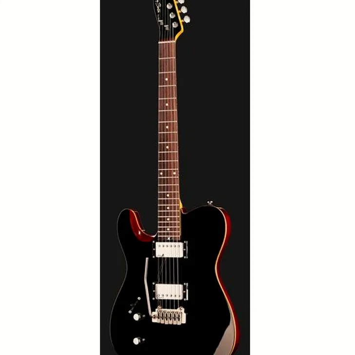 Elektrische gitaar review Harley Benton Fusion-T HH LH EB BK