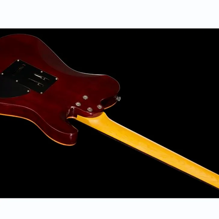 Elektrische gitaar review Harley Benton Fusion-T HH LH EB BK