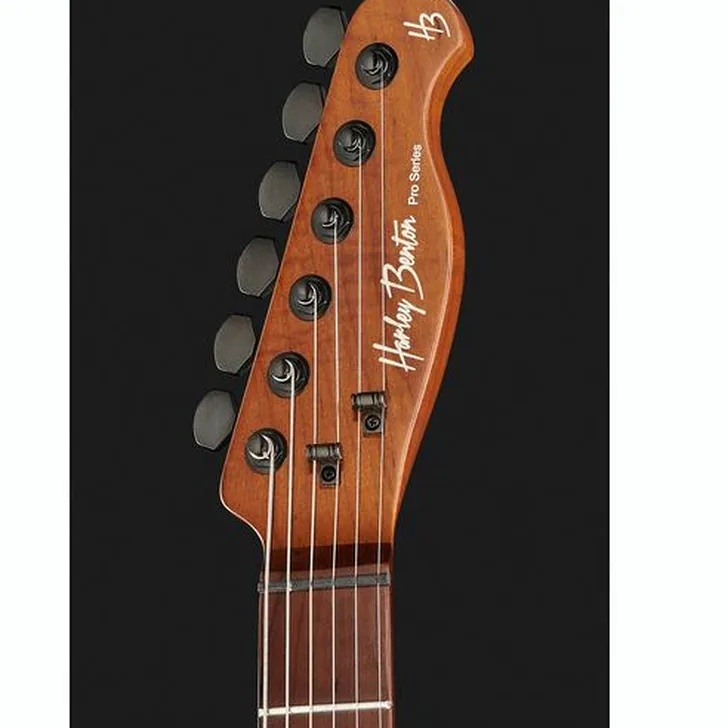 Elektrische gitaar review Harley Benton Fusion-T HH Roasted SW