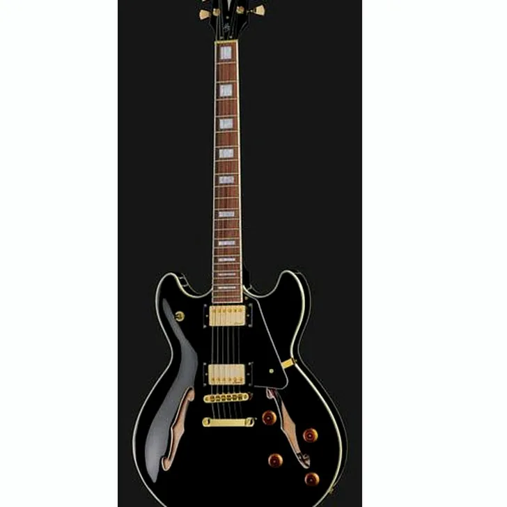 Elektrische gitaar review Harley Benton HB-35Plus Black