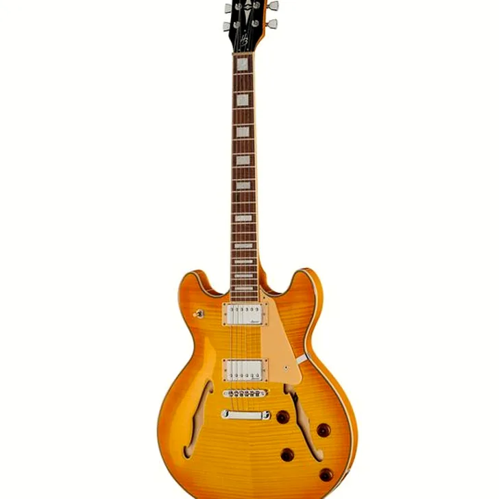 Elektrische gitaar review Harley Benton HB-35Plus Lemon