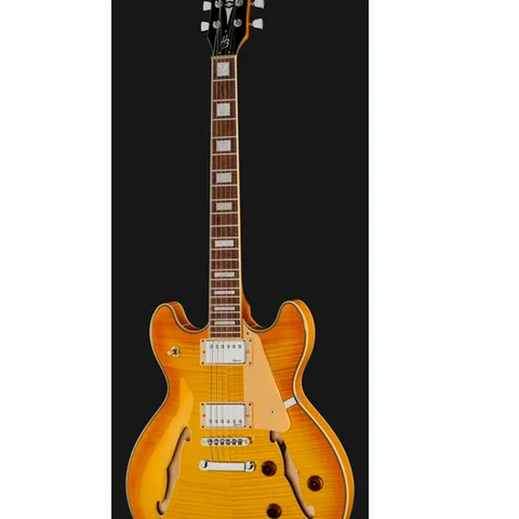 Elektrische gitaar review Harley Benton HB-35Plus Lemon