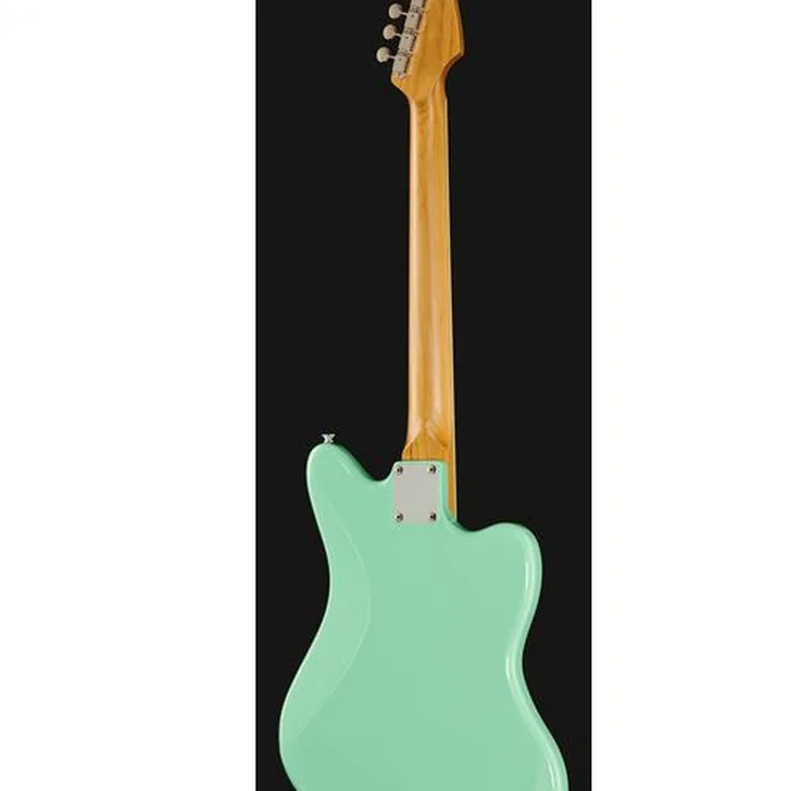 Elektrische gitaar review Harley Benton JA-60CC LH Seafoam Green