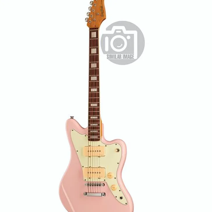 Elektrische gitaar review Harley Benton JA-60CC Shell Pink
