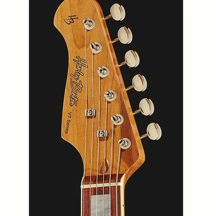 Elektrische gitaar review Harley Benton JA-60LH SB Vintage Series