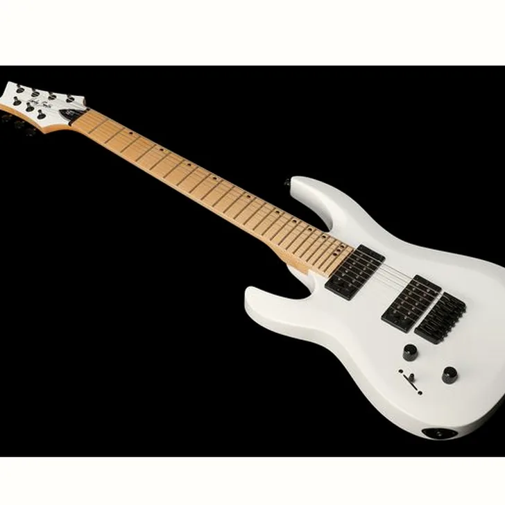 Elektrische gitaar review Harley Benton R-457MN LH WH