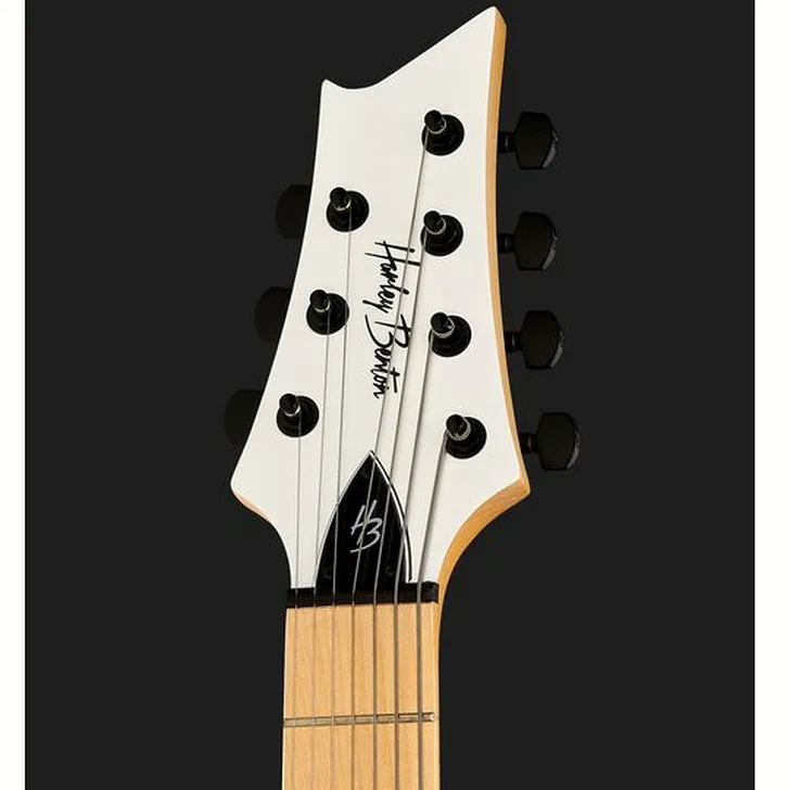 Elektrische gitaar review Harley Benton R-457MN LH WH