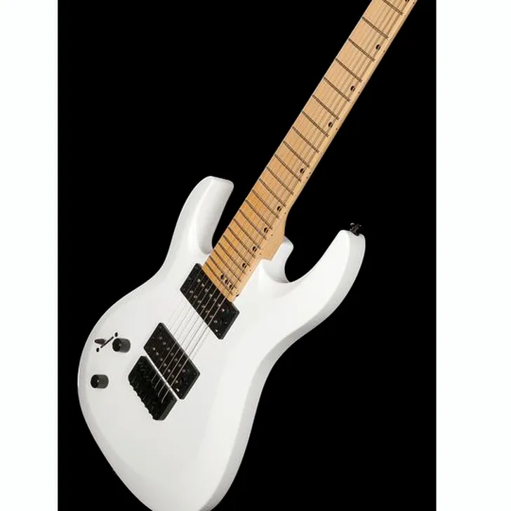Elektrische gitaar review Harley Benton R-457MN LH WH