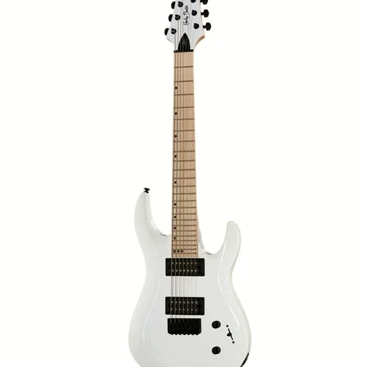 Elektrische gitaar review Harley Benton R-457MN WH Progressive Series
