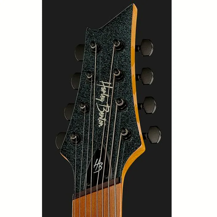 Elektrische gitaar review Harley Benton R-458FFB LH Roasted MultiScale
