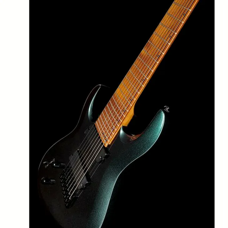 Elektrische gitaar review Harley Benton R-458FFB LH Roasted MultiScale