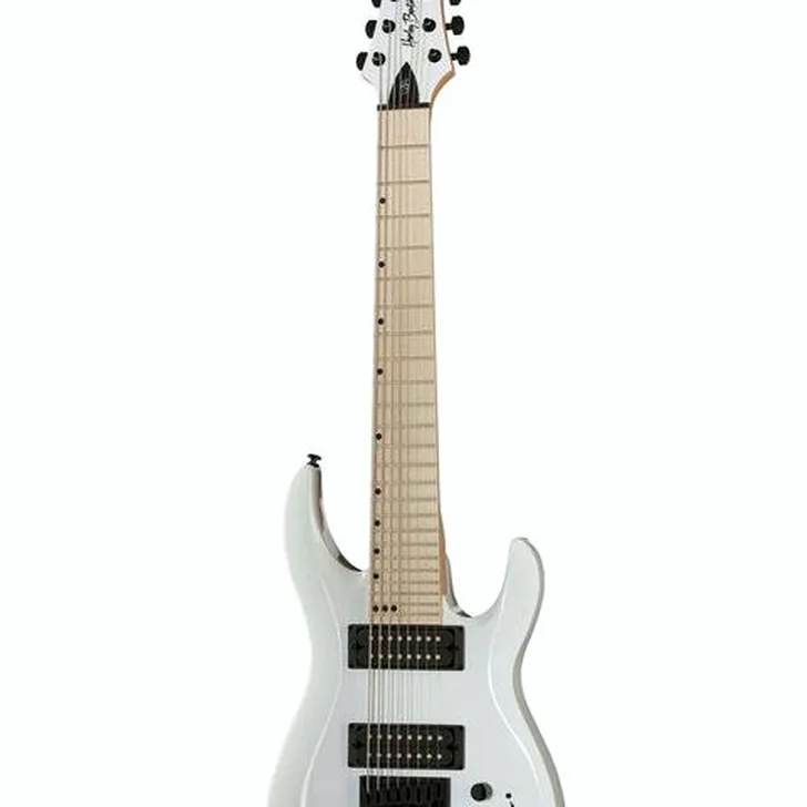 Elektrische gitaar review Harley Benton R-458MN WH Progressive Series