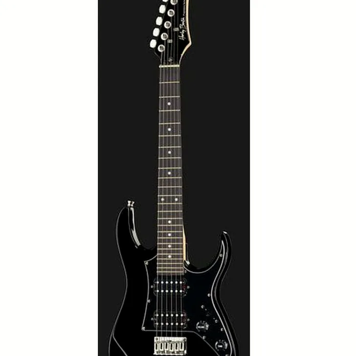 Elektrische gitaar review Harley Benton RG-Junior BK Rock Series