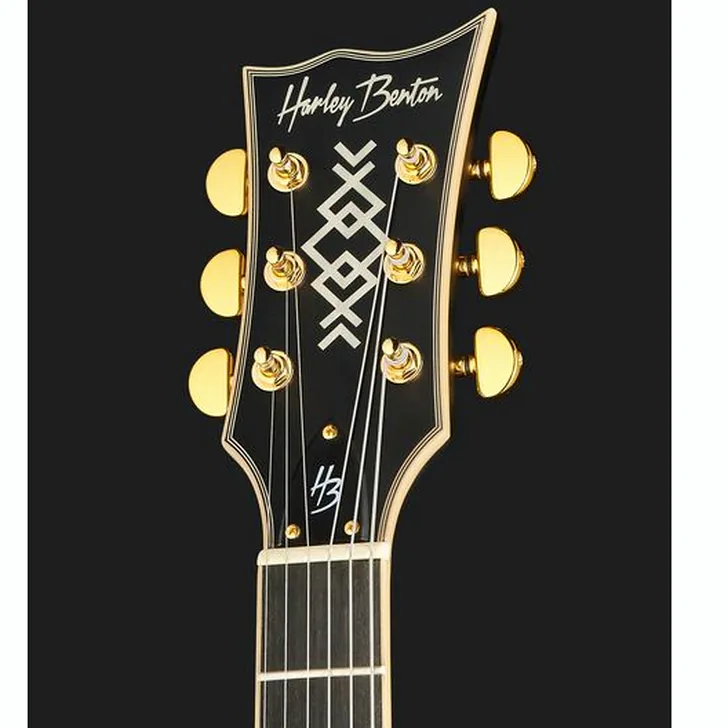 Elektrische gitaar review Harley Benton SC-1000LH SBK Progressive Line